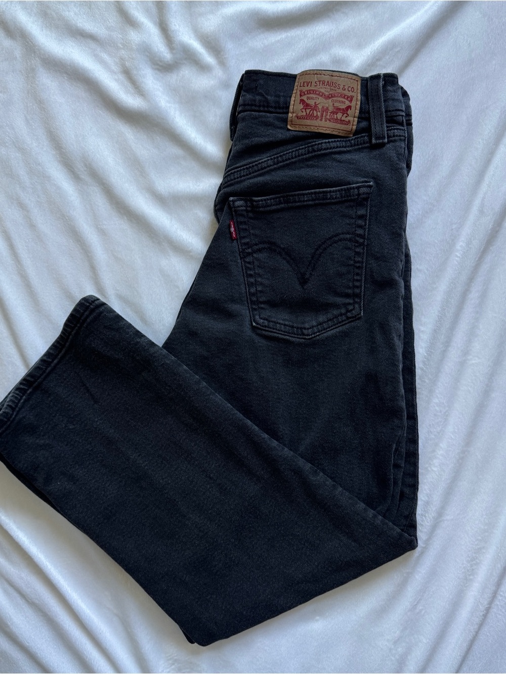 Levi's Men's Black Slim Straight Jeans
